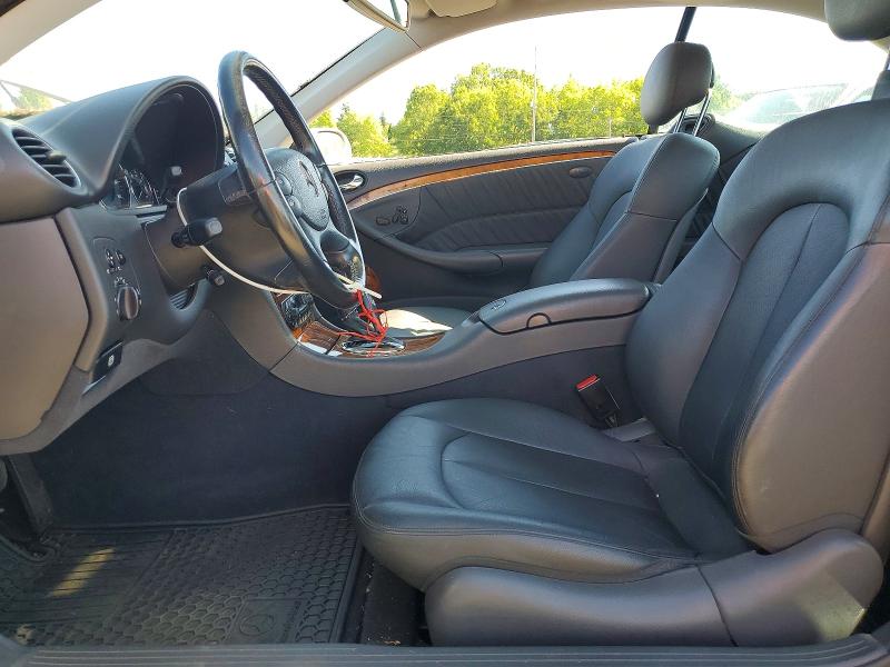 2003 Mercedes-benz Clk-class VIN WDBTJ75JX3F050215 COPART salvage auction — FRONT END, Or - Certificate Of Title, sold $924 on 2026-07-17 (photo 7)