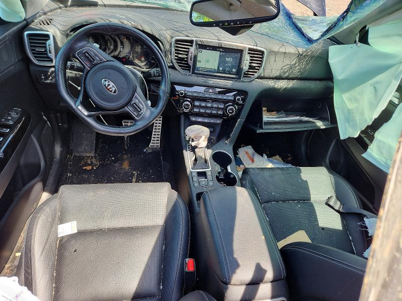 2018 Kia Sportage VIN KNDPRCA65J7370961 COPART salvage auction — ROLLOVER, Ny - Mv-907A Salvage Certificate, sold $1,100 on 2026-07-27 (photo 8)