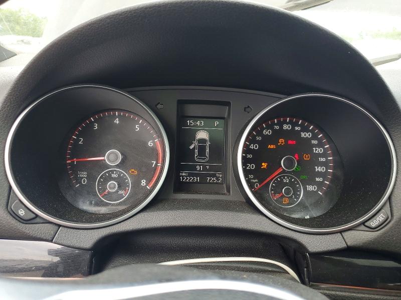 2012 Volkswagen Gti VIN WVWFD7AJ0CW012990 COPART salvage auction — FRONT END, Ct - Cert Of Title-Salvage, sold $1,400 on 2026-08-07 (photo 9)