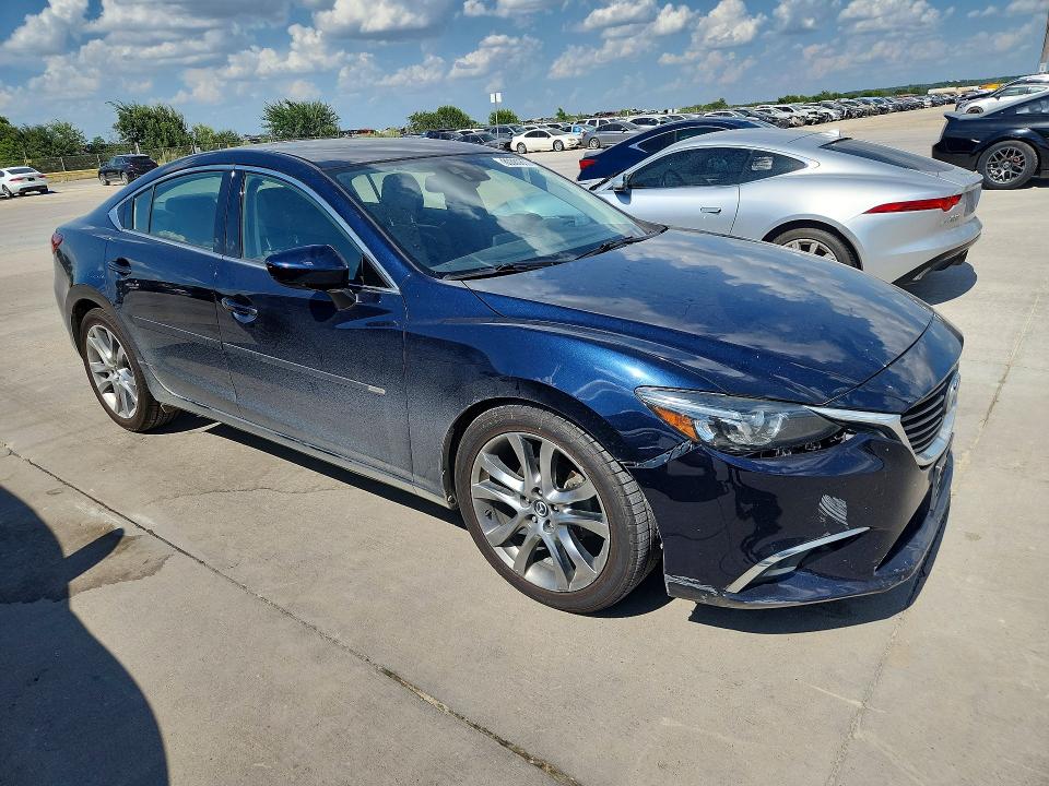2016 Mazda 6 VIN JM1GJ1W54G1470881 COPART salvage auction — FRONT END, Tx - Certificate Of Title, sold $4,200 on 2026-07-13 (photo 4)