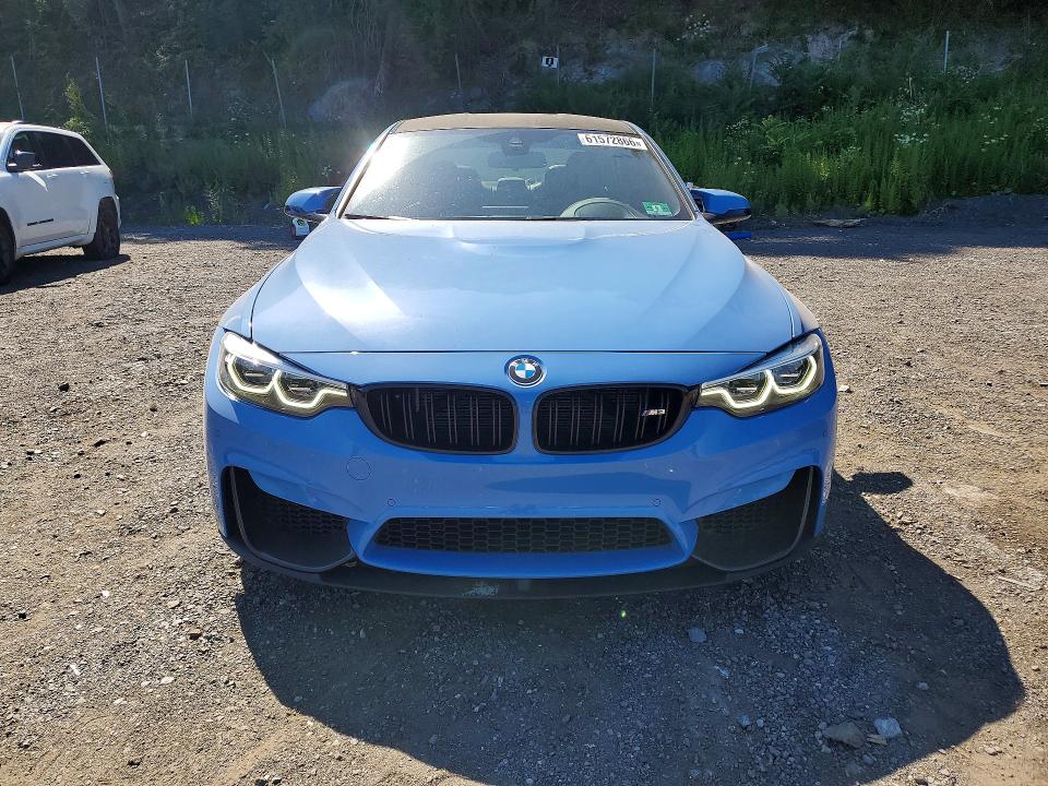 2018 BMW M3 VIN WBS8M9C55J5L00133 COPART salvage auction — SIDE, Ny - Mv-907A Salvage Certificate, sold $28,000 on 2026-07-23 (photo 5)
