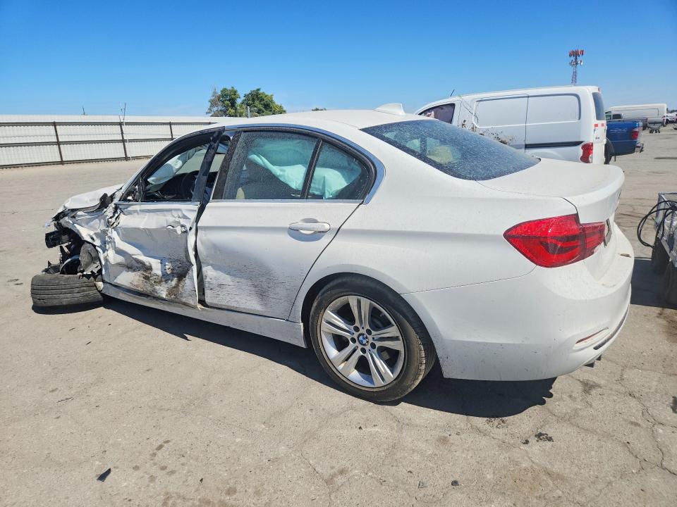 2018 BMW 3 series VIN WBA8B9G57JNU96628 COPART salvage auction — FRONT END, CA - SALVAGE CERTIFICATE, sold $1,900 on 2026-07-24 (photo 2)