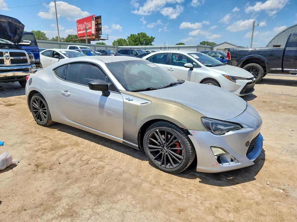 2013 Scion Fr-s VIN JF1ZNAA19D2707491 COPART salvage auction — FRONT END, Ks - Cert Of Title-Salvage, sold $300 on 2026-07-27 (photo 4)