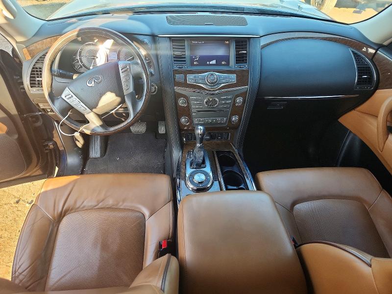 2017 Infiniti Qx80 VIN JN8AZ2ND1H9830810 COPART salvage auction — SIDE, MI - CERT OF TITLE-REBUILT SALVAGE, sold $3,750 on 2026-07-17 (photo 8)