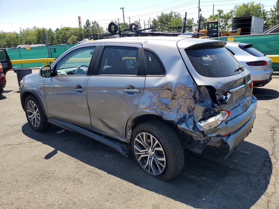 2019 Mitsubishi Outlander VIN JA4AP3AU8KU003821 COPART salvage auction — REAR END, Co - Salvage Title, sold $650 on 2026-07-28 (photo 2)