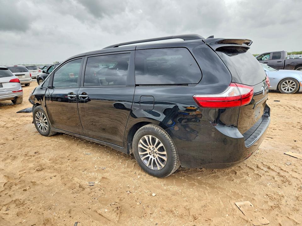 2019 Toyota Sienna VIN 5TDYZ3DC6KS012636 COPART salvage auction — SIDE, TX - SALVAGE VEHICLE TITLE, sold $10 on 2026-07-30 (photo 2)