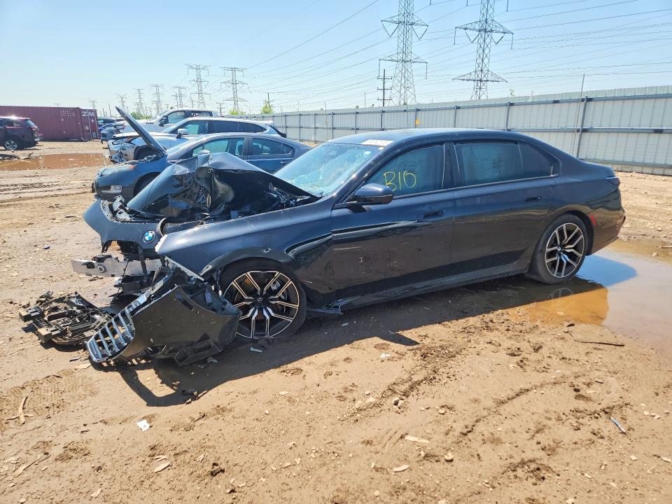 2024 BMW 7 Series VIN WBA33EH01RCS99772 — COPART salvage auction photo