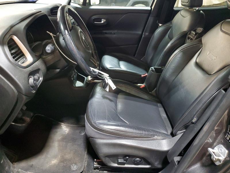 2016 Jeep Renegade VIN ZACCJBDT0GPC98502 COPART salvage auction — FRONT END, Ny - Mv-907A Salvage Certificate, sold $650 on 2026-07-22 (photo 7)