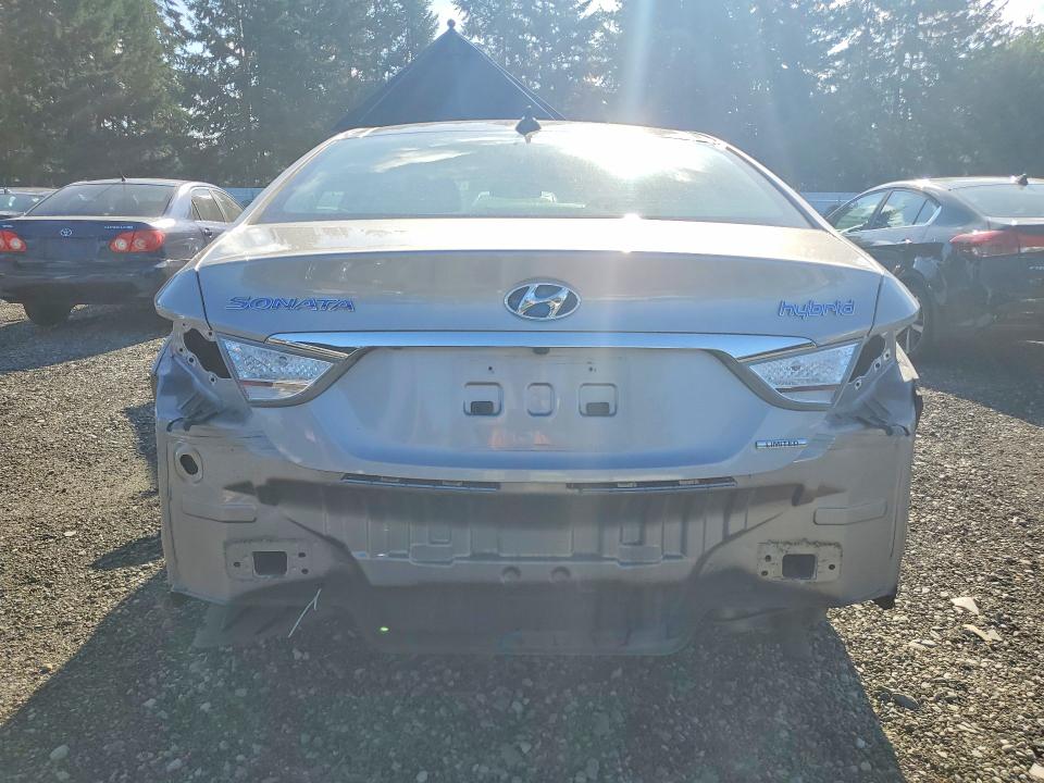 2014 Hyundai Sonata VIN KMHEC4A49EA105526 COPART salvage auction — REAR END, Wa - Bill Of Sale, sold $2,550 on 2026-07-31 (photo 6)