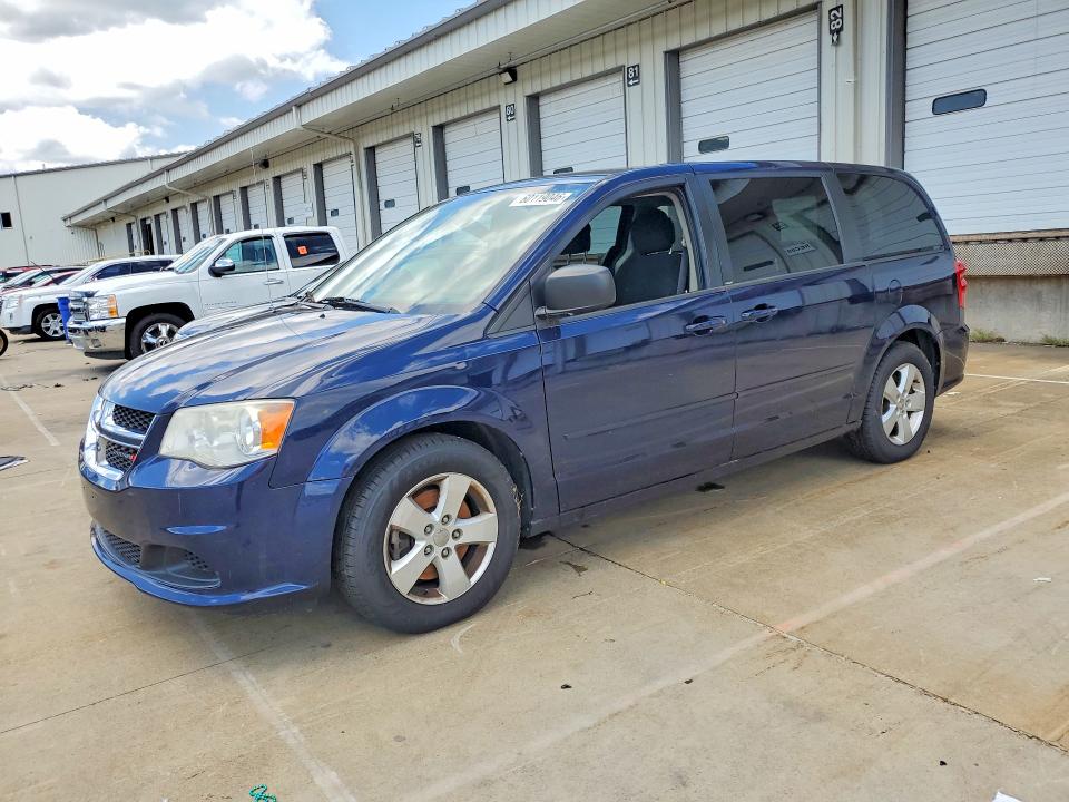 2013 Dodge Caravan VIN 2C4RDGBG6DR753980 COPART salvage auction — SIDE, Ct - Clean Title, sold $450 on 2026-07-30 (photo 1)