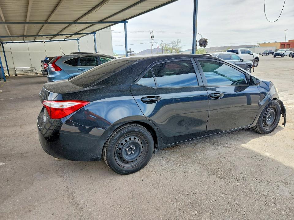 2016 Toyota Corolla VIN 5YFBURHE2GP414740 COPART salvage auction — FRONT END, Salvage Title, sold $2,650 on 2026-07-31 (photo 3)