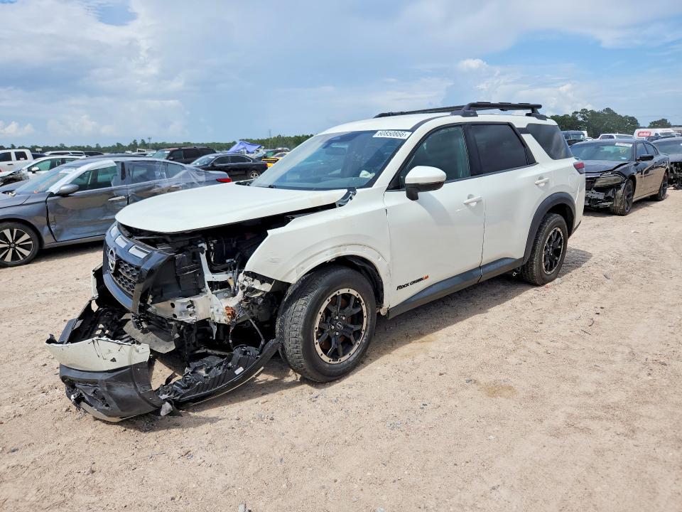 2023 Nissan Pathfinder VIN 5N1DR3BD5PC258107 COPART salvage auction — FRONT END, Tx - Salvage Vehicle Title, sold $11,800 on 2026-07-28 (photo 1)