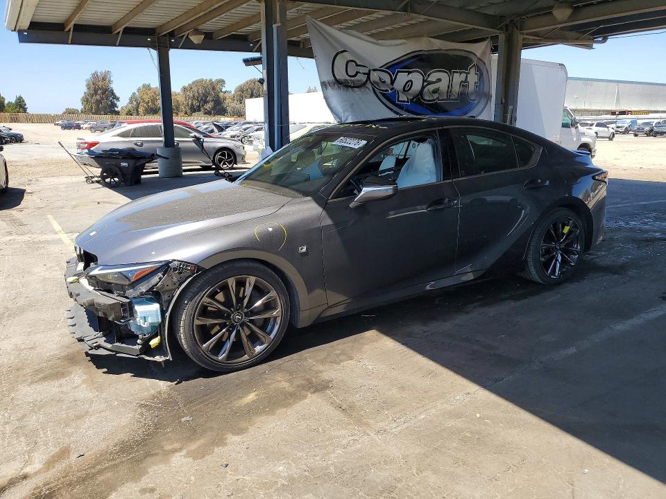 2022 Lexus Is 350 VIN JTHGZ1B20N5053105 COPART salvage auction — FRONT END, CA - SALVAGE CERTIFICATE, sold $14,900 on 2026-07-16 (photo 1)