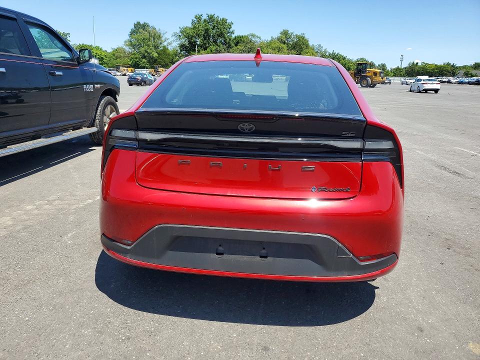 2024 Toyota Prius VIN JTDACACU9R3039746 COPART salvage auction — FRONT END, Pa - Certificate Of Salvage, sold $9,700 on 2026-07-30 (photo 6)