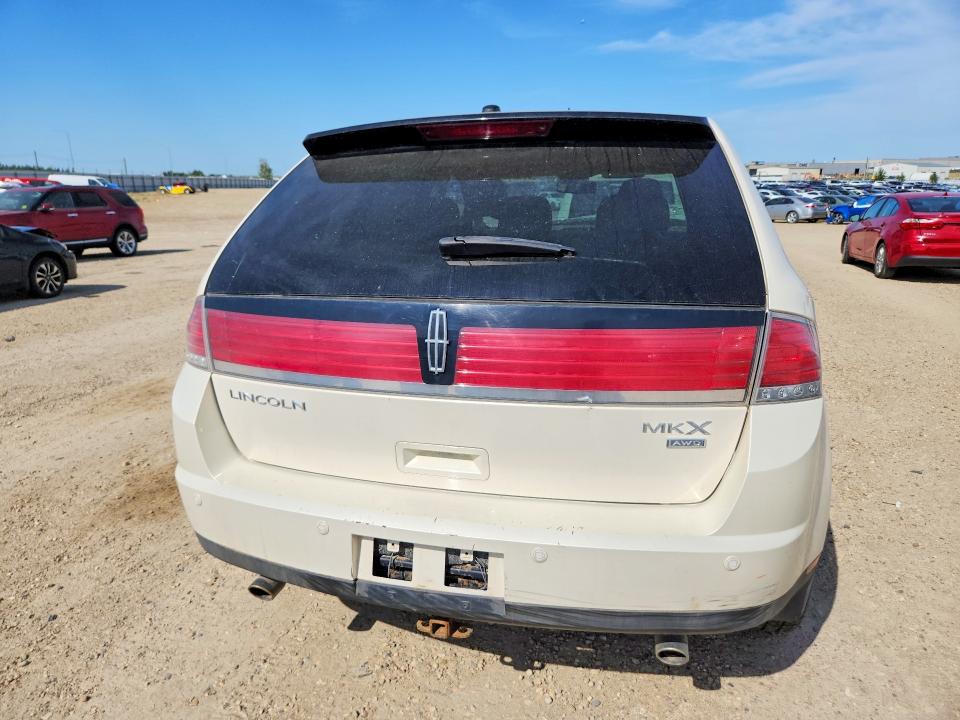 2007 Lincoln Mkx VIN 2LMDU88C57BJ03331 COPART salvage auction — FRONT END, AB - BOS - SALVAGE, sold $375 on 2026-07-23 (photo 6)