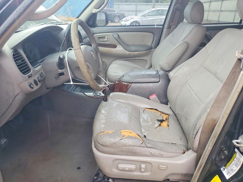 2005 Toyota Sequoia VIN 5TDZT38A35S254528 COPART salvage auction — FRONT END, Fl - Certificate Of Title, sold $40 on 2026-07-31 (photo 7)