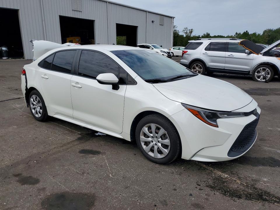 2020 Toyota Corolla VIN JTDEPRAE8LJ049414 COPART salvage auction — REAR END, FL - CERTIFICATE OF DESTRUCTION, sold $3,650 on 2026-07-22 (photo 4)