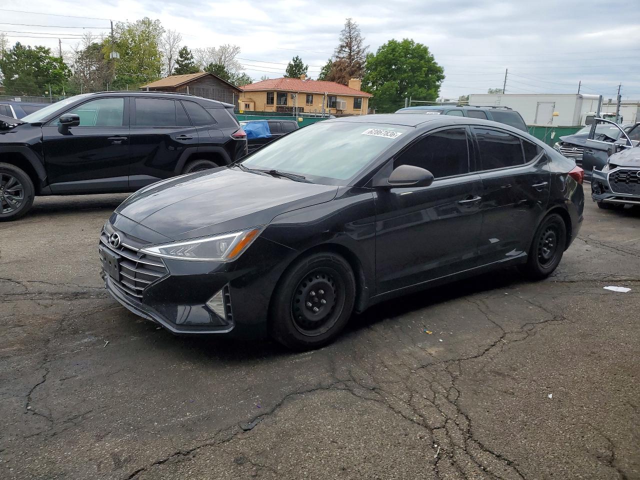 2019 Hyundai Elantra VIN 5NPD74LF5KH470874 COPART salvage auction — Front End, Ps - Salvage Title, sold $2,500 on 2026-09-22 (photo 1)