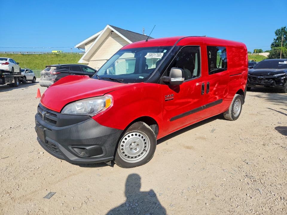 2016 Ram VIN ZFBERFAT9G6C34545 COPART salvage auction — FRONT END, Oh - Cert Of Title-Salvage, sold $900 on 2026-07-22 (photo 1)