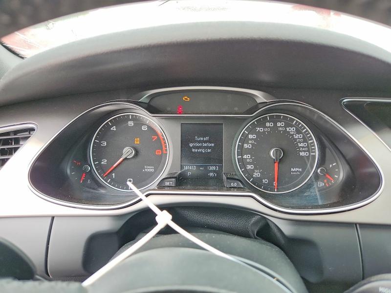 2014 Audi A4 VIN WAUFFAFL0EN014343 COPART salvage auction — FRONT END, Mi - Certificate Of Title, sold $200 on 2026-07-30 (photo 9)