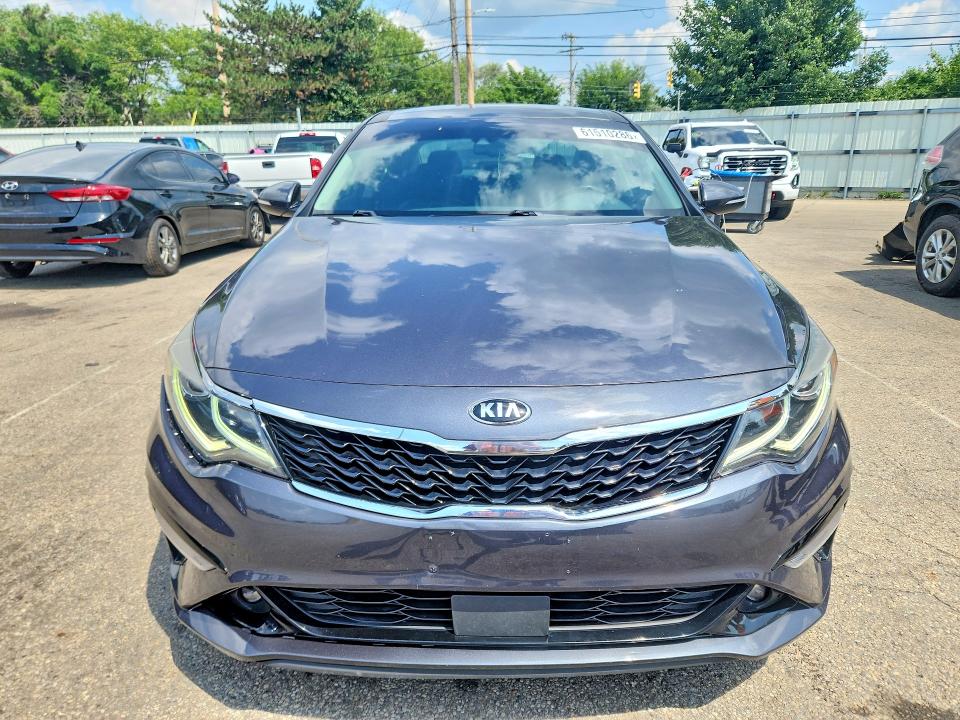 2019 Kia Optima VIN 5XXGU4L13KG309333 COPART salvage auction — MECHANICAL, OH - CERTIFICATE OF TITLE, sold $2,300 on 2026-07-22 (photo 5)