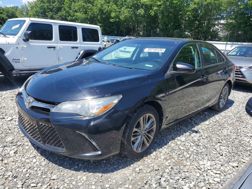 2016 Toyota Camry VIN 4T1BF1FK1GU249430 COPART salvage auction — NORMAL WEAR, Ma - Certificate Of Title, sold $3,350 on 2026-07-28 (photo 1)