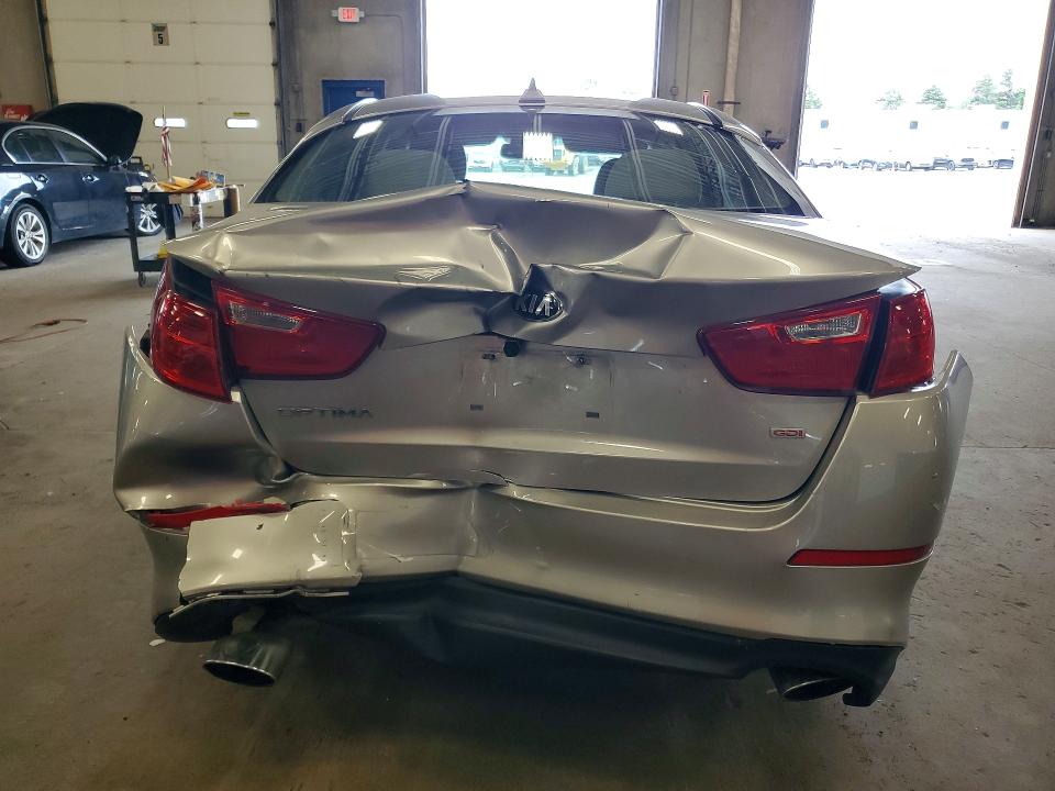 2015 Kia Optima VIN KNAGM4A79F5528621 COPART salvage auction — REAR END, MN - CERT OF TITLE-SALVAGE, sold $250 on 2026-07-21 (photo 6)