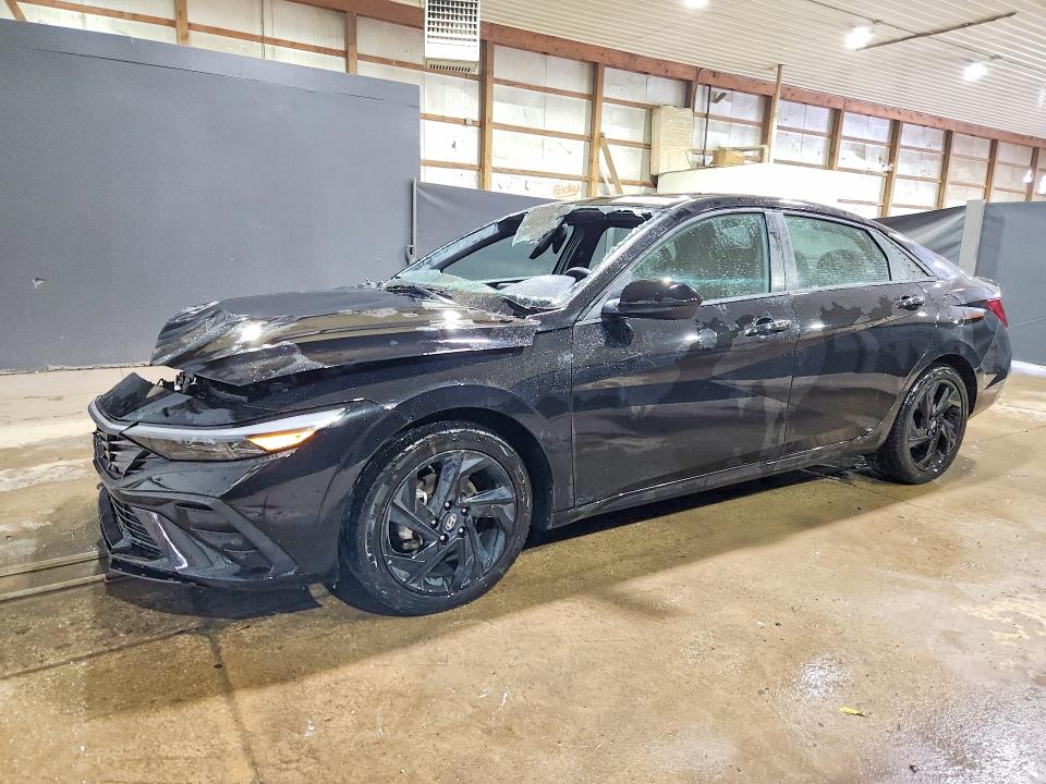 2026 Hyundai Elantra VIN KMHLM4DG6TU099545 COPART salvage auction — FRONT END, OH - CERT OF TITLE-SALVAGE (P), sold $4,000 on 2026-07-13 (photo 1)
