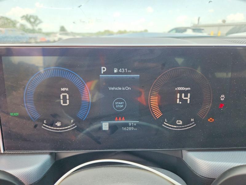 2026 Hyundai Sonata hybrid VIN KMHL24JJ6TA147312 COPART salvage auction — FRONT END, Fl - Certificate Of Destruction (P), sold $70 on 2026-07-22 (photo 9)