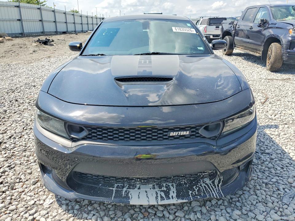 2022 Dodge Charger VIN 2C3CDXGJ0NH163747 COPART salvage auction — REAR END, Salvage Title, sold $18,200 on 2026-08-31 (photo 5)
