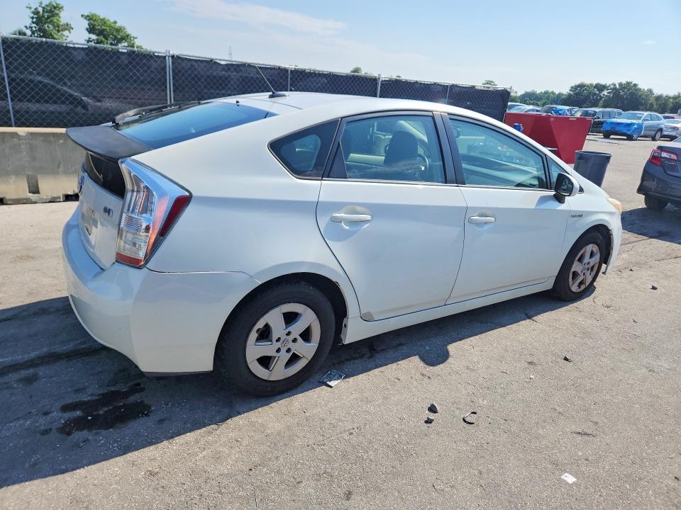2010 Toyota Prius VIN JTDKN3DU7A0012897 COPART salvage auction — MINOR DENT/SCRATCHES, Pa - Cert Of Title, sold $750 on 2026-07-30 (photo 3)