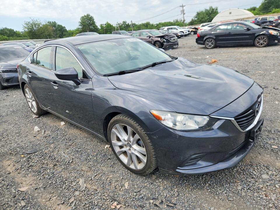 2014 Mazda 6 VIN JM1GJ1T63E1124136 COPART salvage auction — WATER/FLOOD, NJ - CERT OF TITLE-SALVAGE FLOOD (P), sold $725 on 2026-07-24 (photo 4)