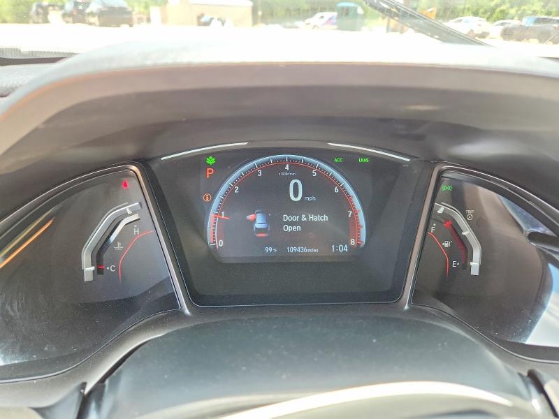 2019 Honda Civic VIN SHHFK7H94KU221636 COPART salvage auction — FRONT END, Nc - Salvage Certificate Of Title, sold $2,150 on 2026-07-27 (photo 9)