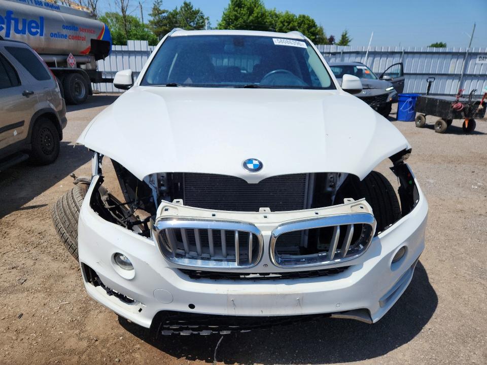 2015 BMW X5 VIN 5UXKR0C57F0P04757 COPART salvage auction — FRONT END, ON - PERMIT SALVAGE, sold $3,900 on 2026-07-21 (photo 5)