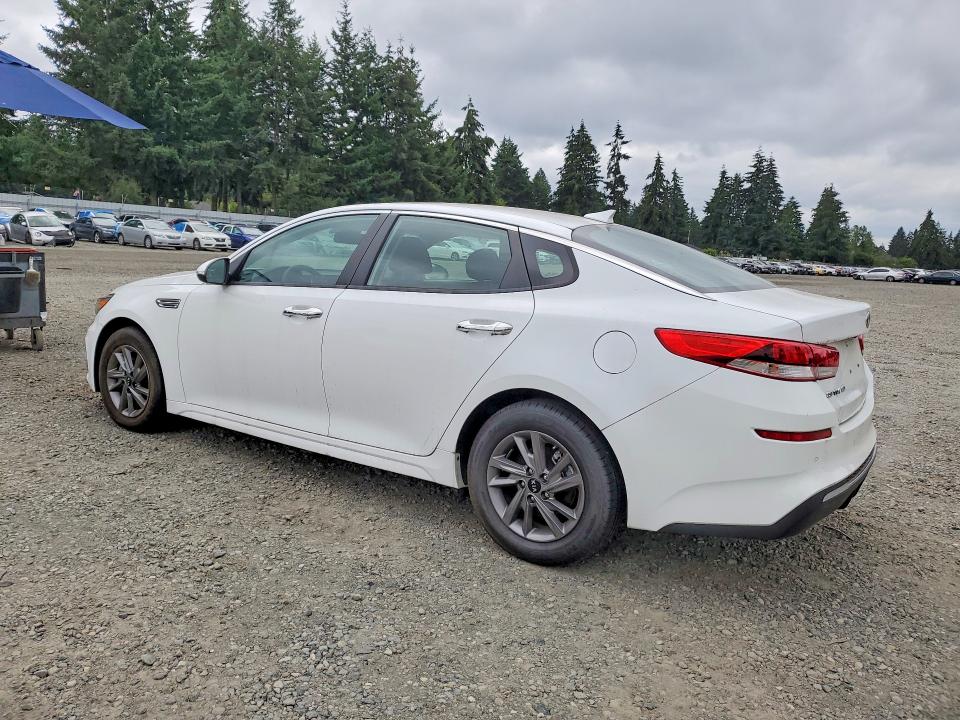 2020 Kia Optima VIN 5XXGT4L37LG390889 COPART salvage auction — MINOR DENT/SCRATCHES, Wa - Vehicle Cert Of Ownership-Titl, sold $6,900 on 2026-07-07 (photo 2)