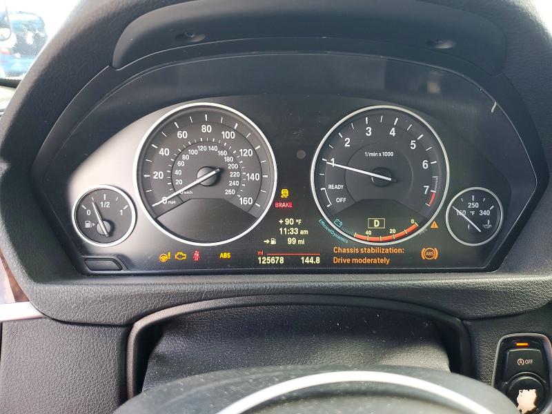 2014 BMW 4er VIN WBA3N3C55EK231704 COPART salvage auction — FRONT END, Fl - Cert Of Title Slvg Rebuildable, sold $1,550 on 2026-08-14 (photo 9)