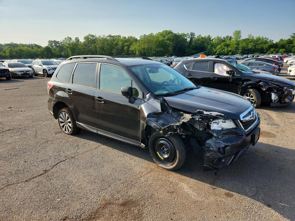 2015 Subaru Forester VIN JF2SJADC6FH537015 COPART salvage auction — SIDE, Ct - Cert Of Title-Salvage, sold $475 on 2026-07-24 (photo 4)