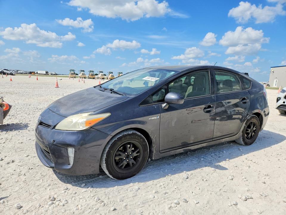 2012 Toyota Prius VIN JTDKN3DU1C1556275 COPART salvage auction — NORMAL WEAR, Mt - Certificate Of Title, sold $2,050 on 2026-07-30 (photo 1)