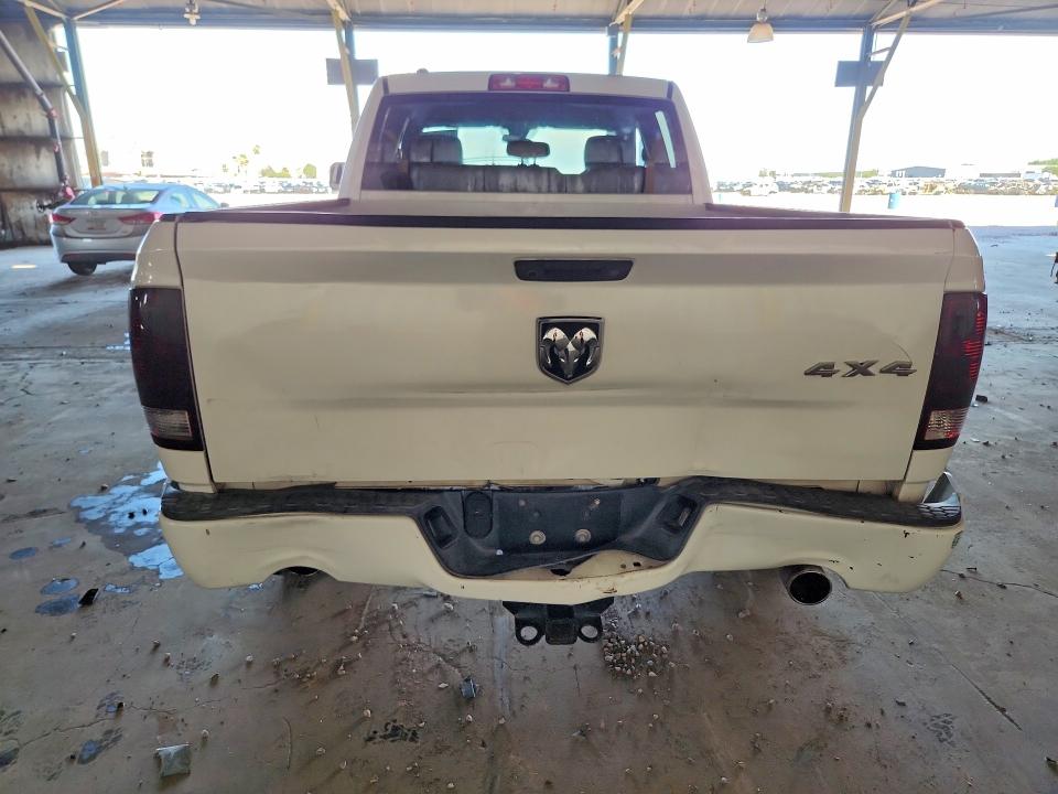2014 Ram 1500 VIN 1C6RR7FTXES207344 COPART salvage auction — REAR END, AZ - CERT OF TITLE - SALVAGE, sold $4,250 on 2026-07-27 (photo 6)