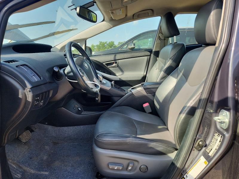 2013 Toyota Prius VIN JTDKN3DUXD1717191 COPART salvage auction — FRONT END, MD - CERT OF SALVAGE > 75% DAMAGE, sold $400 on 2026-07-21 (photo 7)