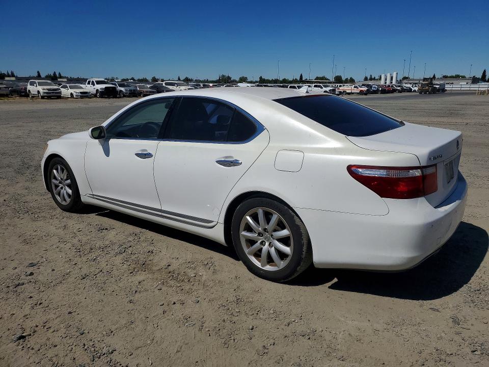 2008 Lexus Ls 460 VIN JTHBL46F785067193 COPART salvage auction — FRONT END, CA - DIS/DLR/EXP ONLY CLEAN TITLE, sold $900 on 2026-07-09 (photo 2)