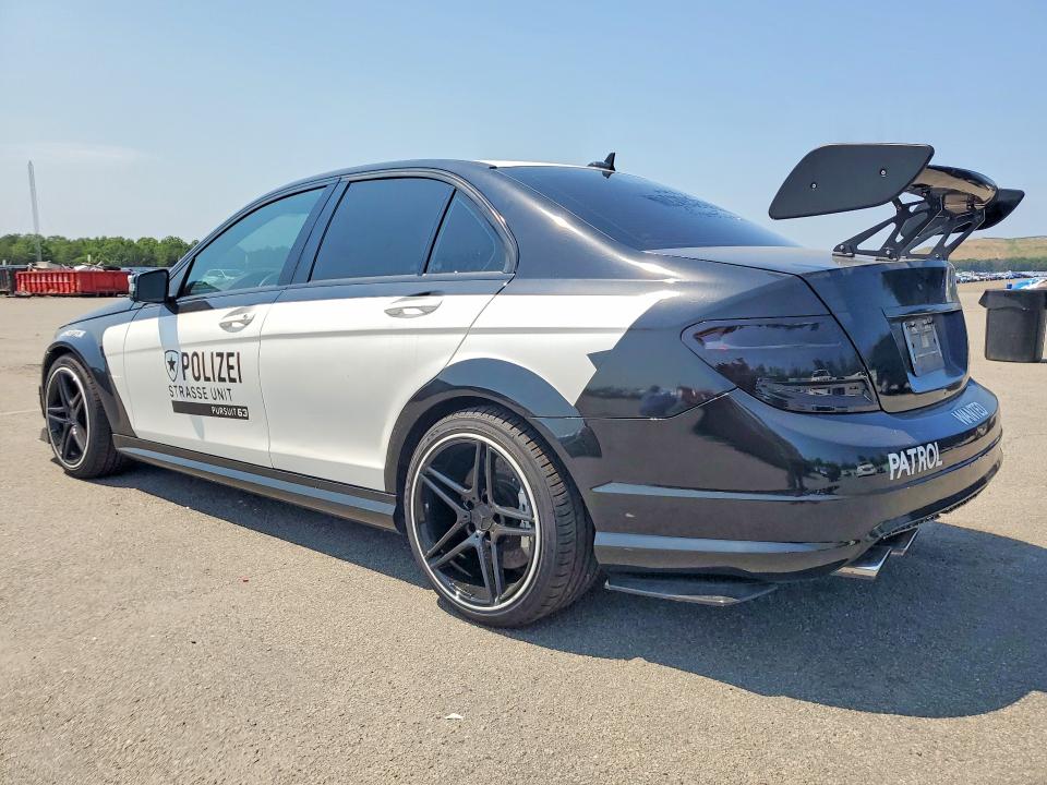 2010 Mercedes-benz C class VIN WDDGF7HB6AF380140 COPART salvage auction — MECHANICAL, Nj - Cert Of Title-Salvage, sold $3,500 on 2026-07-13 (photo 2)