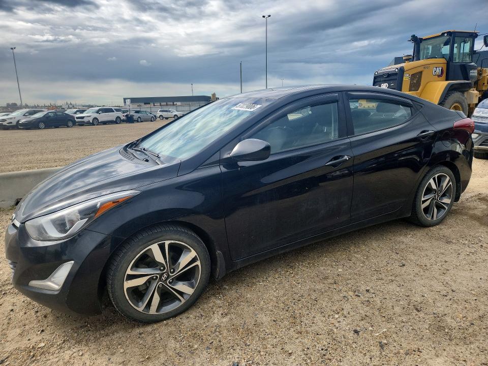 2016 Hyundai VIN KMHDH4AH6GU592346 COPART salvage auction — SIDE, Ab - Bos - Active, sold $1,850 on 2026-07-23 (photo 1)