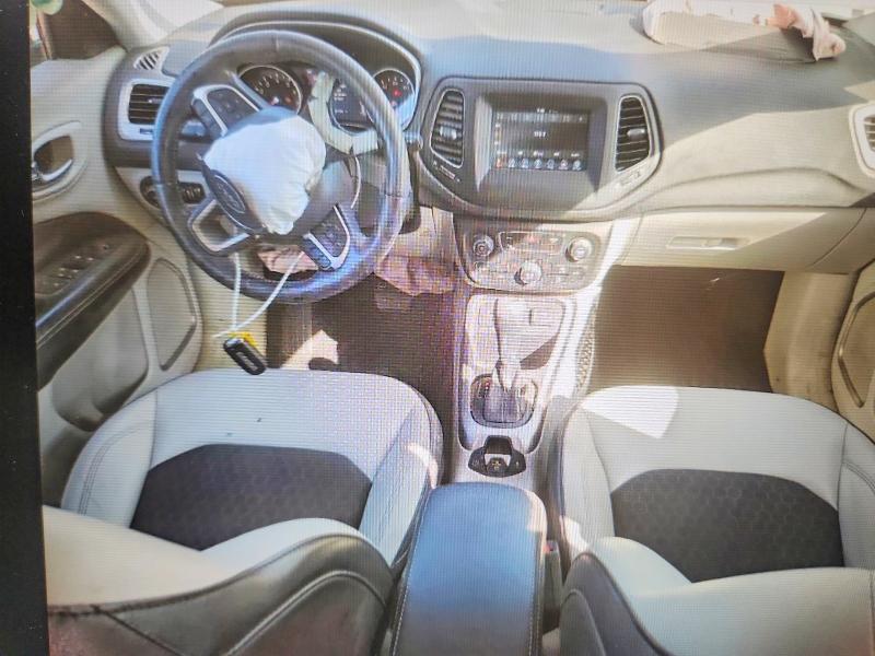 2018 Jeep Compass VIN 3C4NJCBB5JT256996 COPART salvage auction — FRONT END, FL - CERT OF TITLE SLVG REBUILDABLE, sold $2,800 on 2026-07-30 (photo 8)