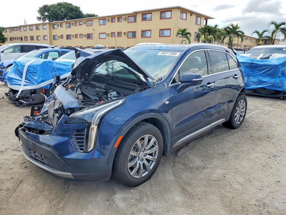 2021 Cadillac Xt4 VIN 1GYFZCR43MF028086 COPART salvage auction — FRONT END, Fl - Certificate Of Destruction, sold $2,250 on 2026-07-09 (photo 1)