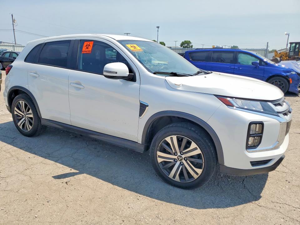 2021 Mitsubishi Outlander VIN JA4ARUAU4MU010199 COPART salvage auction — FRONT END, IL - CERTIFICATE OF TITLE, sold $2,550 on 2026-07-27 (photo 4)