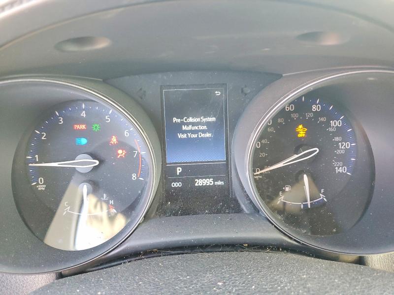 2021 Toyota C-hr VIN JTNKHMBX2M1110708 COPART salvage auction — FRONT END, CA - SALVAGE CERTIFICATE, sold $6,000 on 2026-07-27 (photo 9)