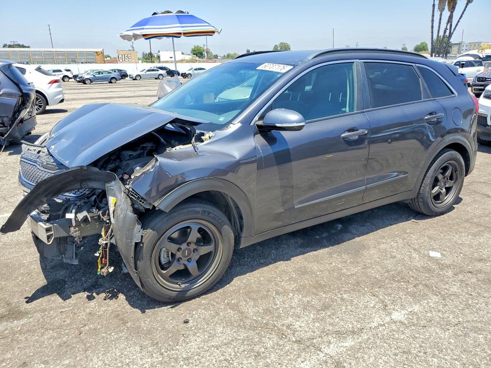 2019 Kia Niro VIN KNDCC3LC4K5250374 COPART salvage auction — FRONT END, Ca - Salvage Certificate, sold $60 on 2026-07-24 (photo 1)