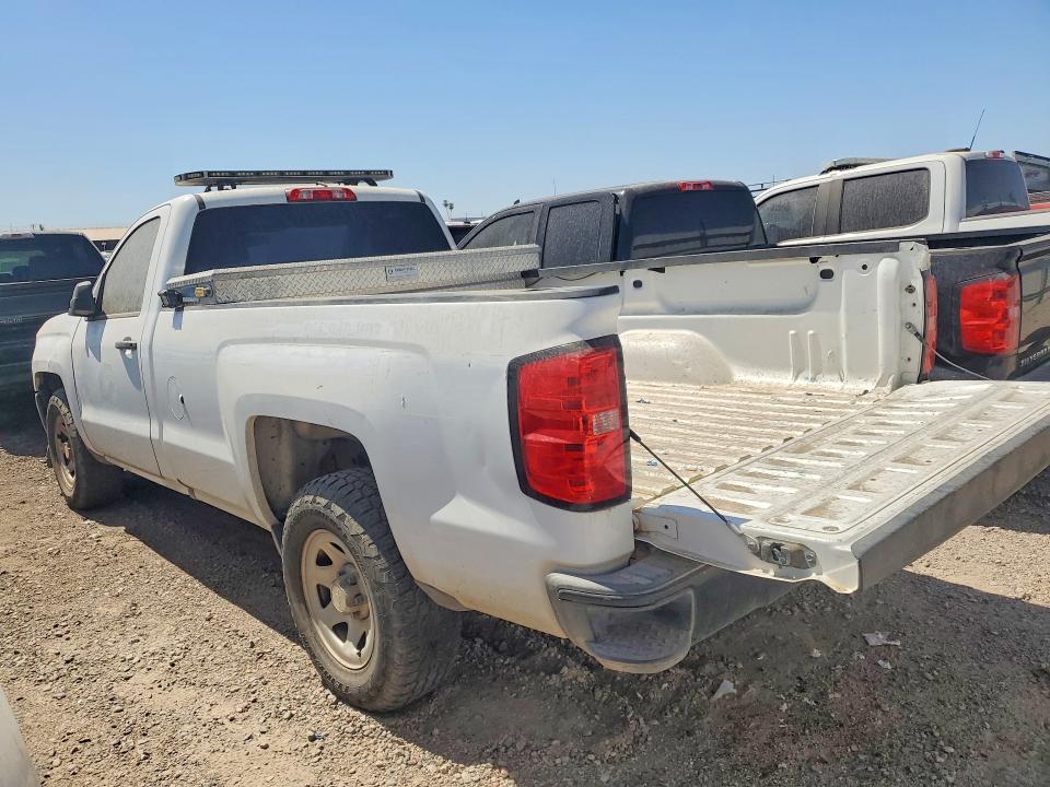 2016 Chevrolet Silverado 1500 VIN 1GCNCNEH2GZ187143 COPART salvage auction — REAR END, AZ - CERT OF TITLE - SALVAGE, sold $4,000 on 2026-07-08 (photo 2)