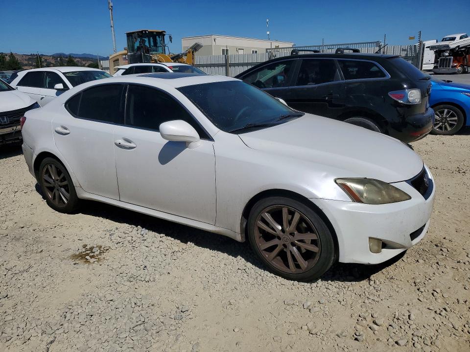 2008 Lexus Is 250 VIN JTHBK262985052974 COPART salvage auction — MINOR DENT/SCRATCHES, Ca - Dis/Dlr/Exp Only Clean Title, sold $550 on 2026-07-14 (photo 4)